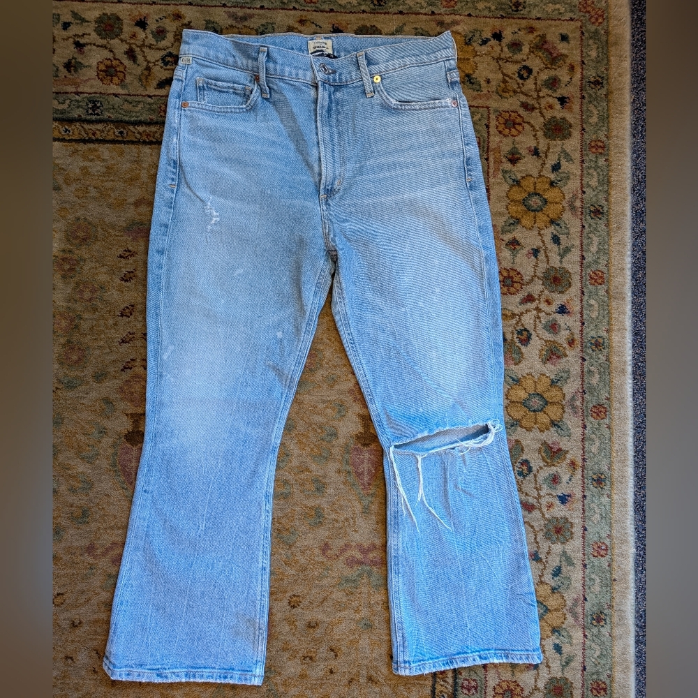 Citizens of Humanity Demy Petite crop flare 29